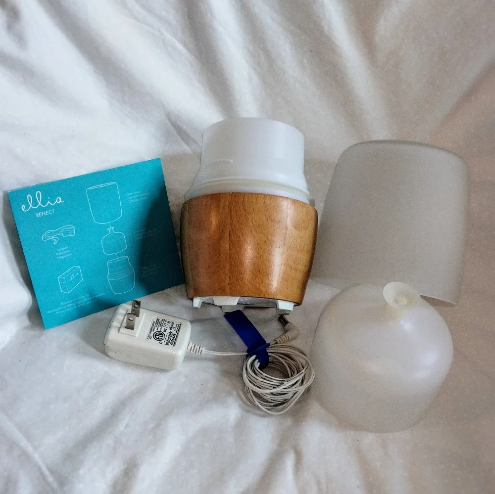 Homedics Color Changing Ultrasonic Aroma Diffuser Relaxing Uplifting Soothing